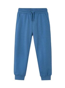 Pantaloni sportivi Mayoral basic blu per bambino.