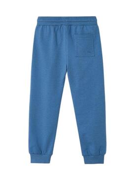 Pantaloni sportivi Mayoral basic blu per bambino.