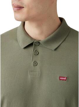 Polo Levis Housemark verde per uomo