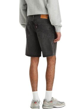 Bermuda jeans Levis 468 Loose nero per uomo