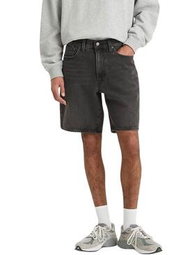 Bermuda jeans Levis 468 Loose nero per uomo