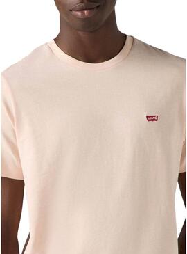 Maglietta Levis Original Housemark rosa per uomo