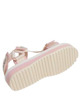 Sandali Pepe Jeans Pool Fresh rosa per bambina.
