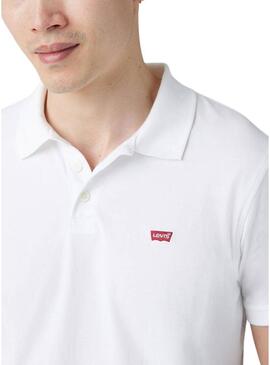 Polo Levis Housemark bianco per uomo