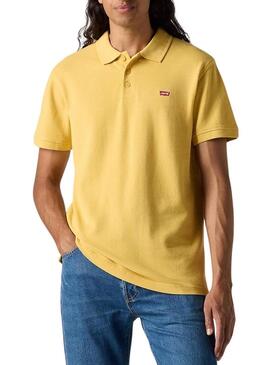 Polo Levis Housemark giallo per uomo