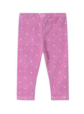Set 3 pezzi Mayoral Leggings rosa per bambina