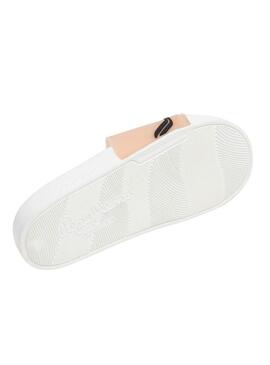 Sandali Pepe Jeans Slider arancioni per donna