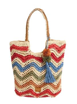 Borsa multicolore Pepe Jeans Cassilda per donna