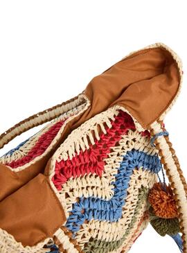 Borsa multicolore Pepe Jeans Cassilda per donna