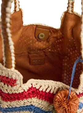 Borsa multicolore Pepe Jeans Cassilda per donna
