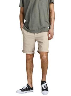 Bermudas Jack and Jones Dave beige per uomo