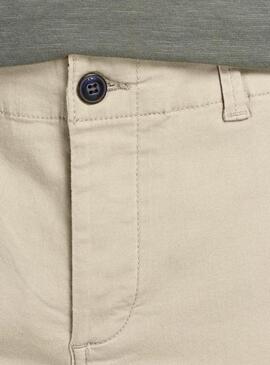 Bermudas Jack and Jones Dave beige per uomo