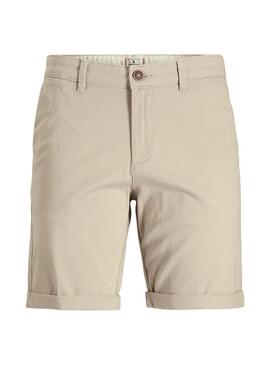 Bermudas Jack and Jones Dave beige per uomo