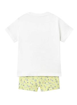 Costume da bagno Mayoral Maglietta gialla Sorbetto per bambini