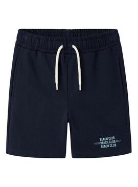  Bermuda Name It Henlo Regular in blu marino per ragazzi