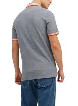 Polo Jack and Jones Paulos melange per uomo