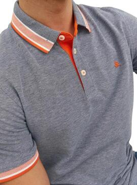 Polo Jack and Jones Paulos melange per uomo
