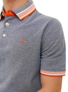 Polo Jack and Jones Paulos melange per uomo