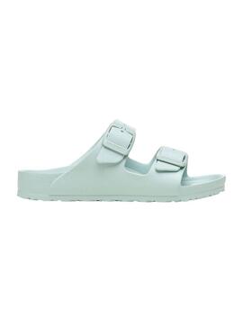Sandali Birkenstock Arizona EVA turchese per bambini