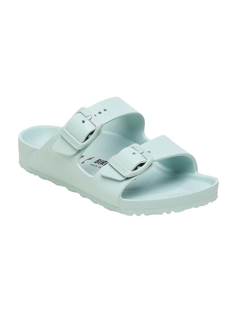 Sandali Birkenstock Arizona EVA turchese per bambini