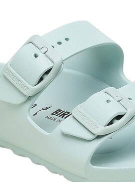 Sandali Birkenstock Arizona EVA turchese per bambini