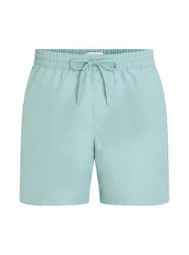 Costume da bagno Calvin Klein logo tape turchese per uomo