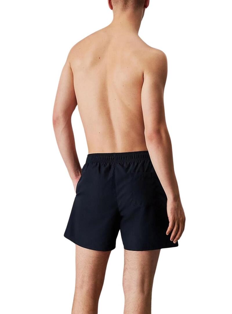 Costume da bagno Calvin Klein Monogram blu marino per uomo