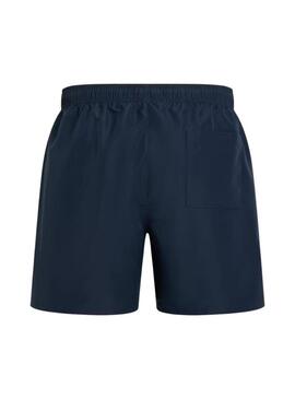 Costume da bagno Calvin Klein Monogram blu marino per uomo