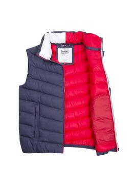 Gilet Tommy Jeans Essential Marino Uomo
