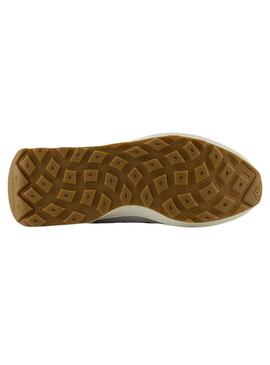 Sneakers New Balance U370 bianche e granate per donna e uomo.