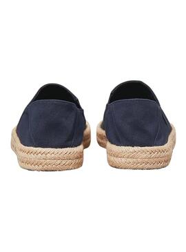 Espadrillas Calvin Klein in tela blu navy per uomo