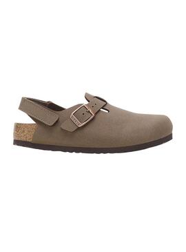 Zoccoli Birkenstock Tokio marrone per bambino