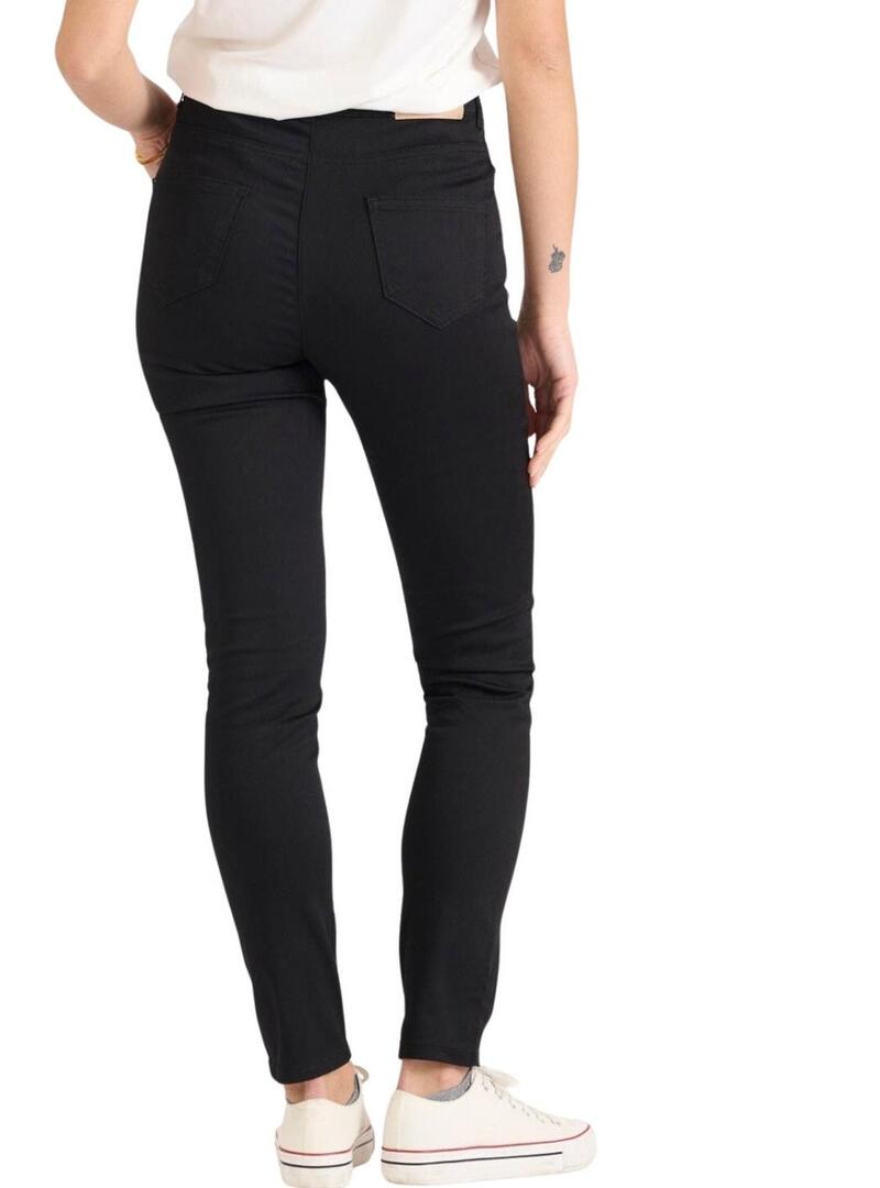 Pantaloni aderenti neri Naf Naf per donna.