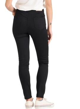 Pantaloni aderenti neri Naf Naf per donna.