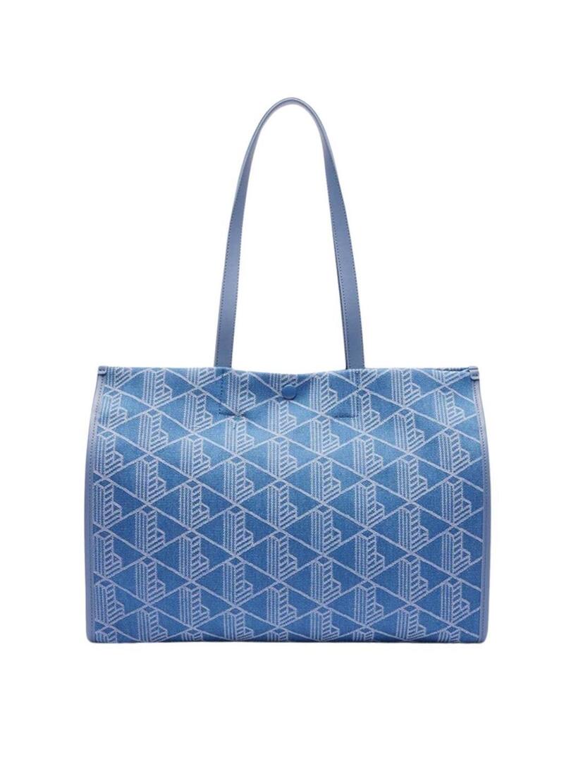 Borsa Lacoste Shopper Heritage denim per donna