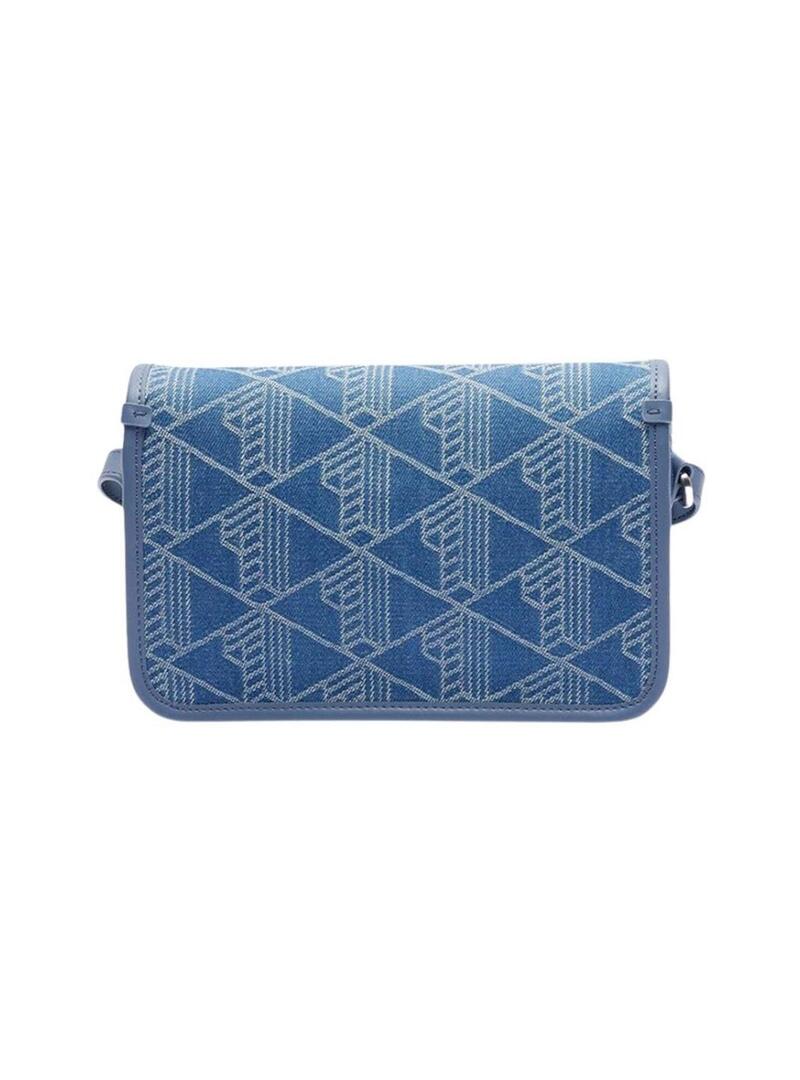 Borsa Lacoste Jacquard Heritage denim per donna