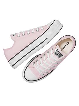 Scarpa Converse Chuck Taylor All Star Low Platform rosa