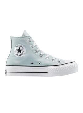 Sneaker Converse Chuck Taylor All Star platform blu turchese