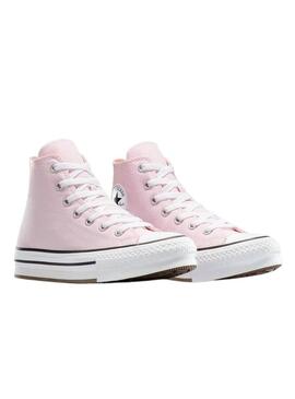 Sneakers Converse Chuck Taylor All Star piattaforma rosa.
