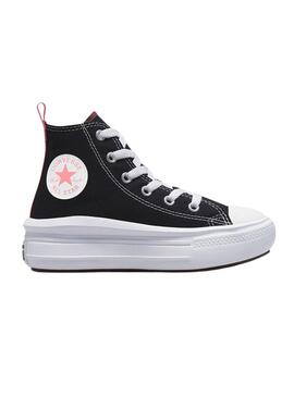 Sneakers Converse Chuck Taylor Move nere per bambina