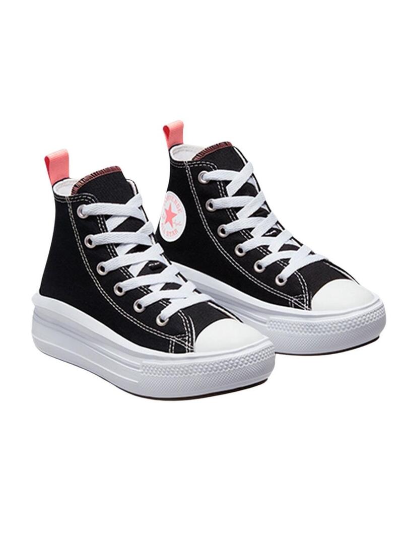 Sneakers Converse Chuck Taylor Move nere per bambina