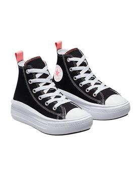 Sneakers Converse Chuck Taylor Move nere per bambina