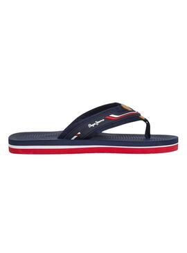 Infradito Pepe Jeans West Club blu scuro per uomo