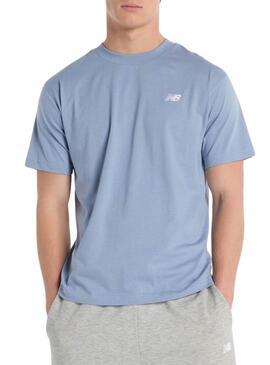 Maglietta New Balance Sport Essentials blu per uomo