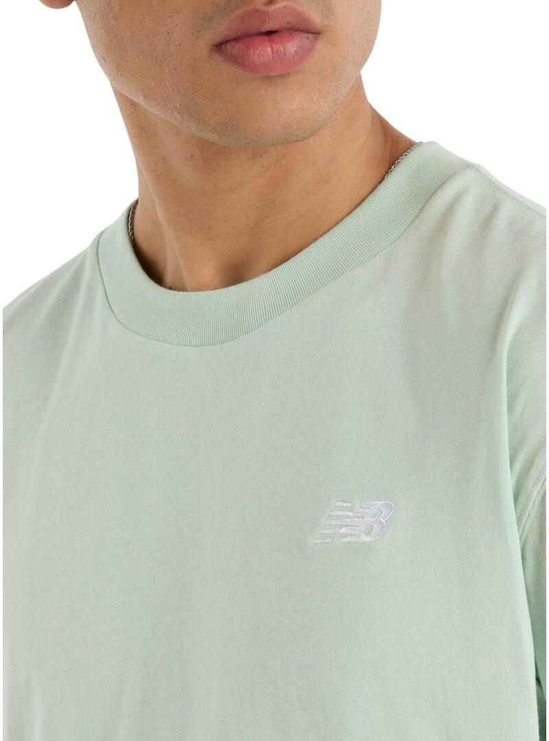 Maglietta New Balance Sport Essentials verde per uomo