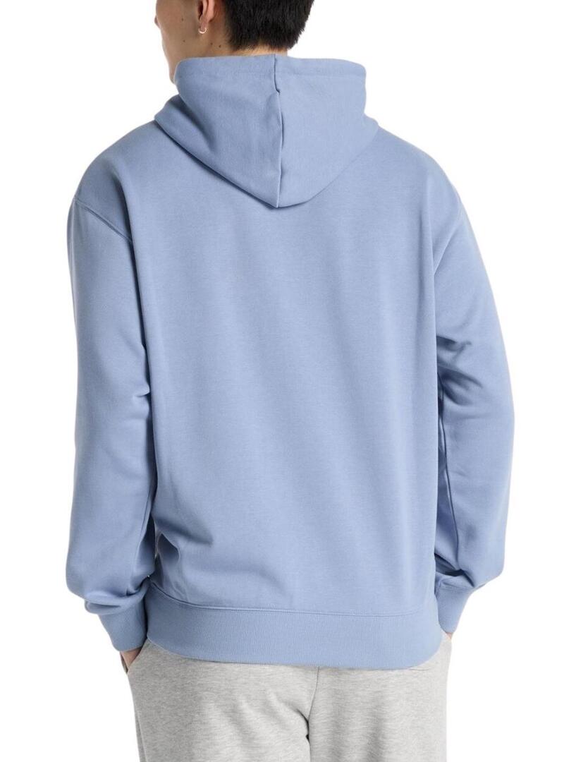 Felpa New Balance Sport Essentials blu per uomo
