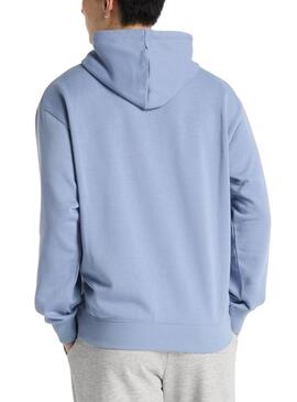 Felpa New Balance Sport Essentials blu per uomo