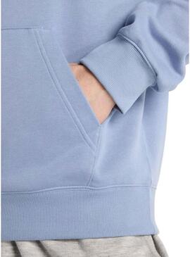 Felpa New Balance Sport Essentials blu per uomo