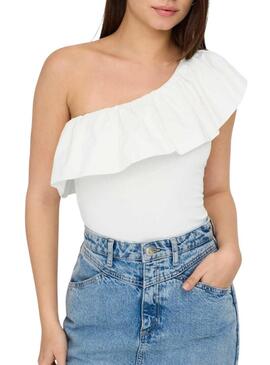  Top Only Soffy bianco da donna 