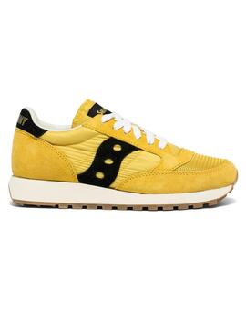 Sneaker Saucony Jazz Original Vintage Giallo Donna